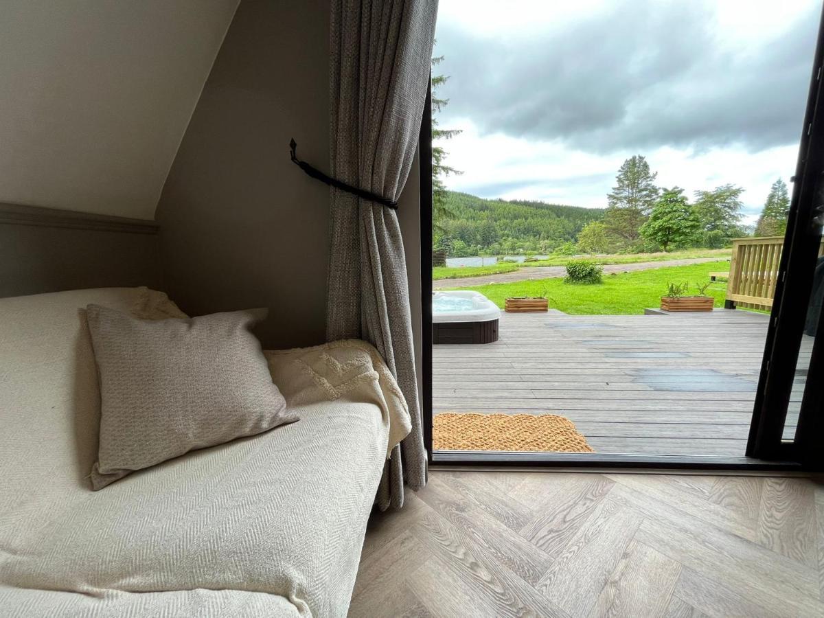 Bonnie Lodge-Lochside Location With Hot Tub Invergarry Luaran gambar